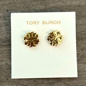 Gold Tory Burch Earrings